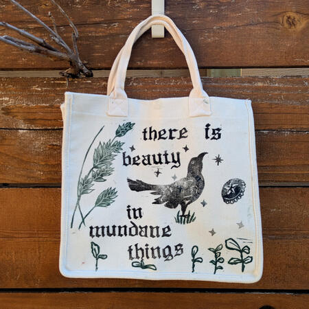 Mundane Beauty tote