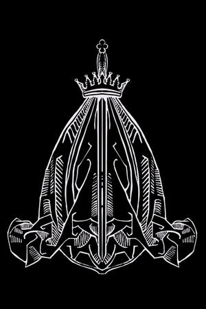 Queen Sword Postcard Print