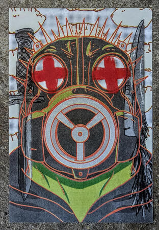 Wizard KIller Riso Print Wizard KIller Riso Print