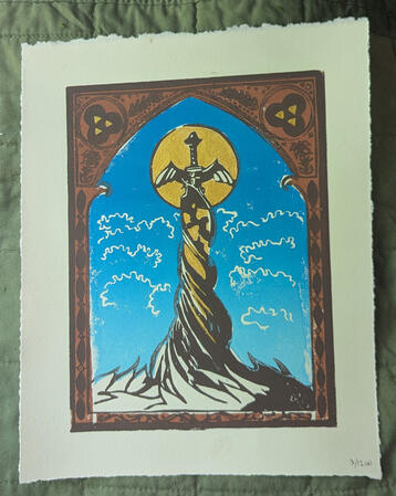 Zelda Reliquary Print