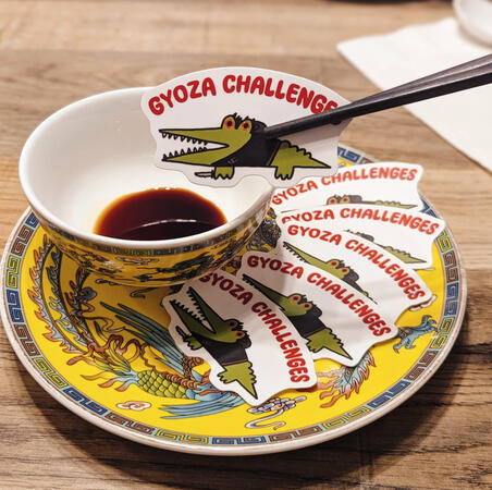 Gyoza Challenges Stickers Gyoza Challenges Stickers