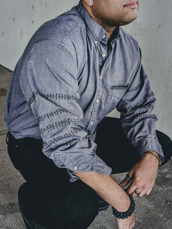 Patchwork Cleaner Shirt