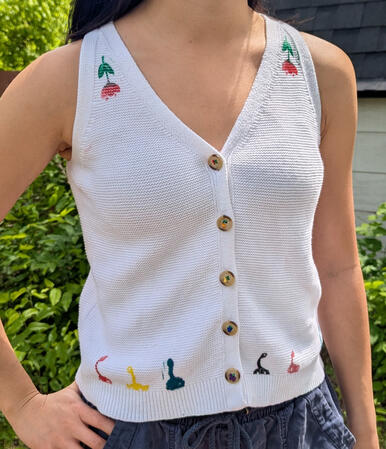 Rainbow Sprite Sweater Vest Rainbow Sprite Sweater Vest